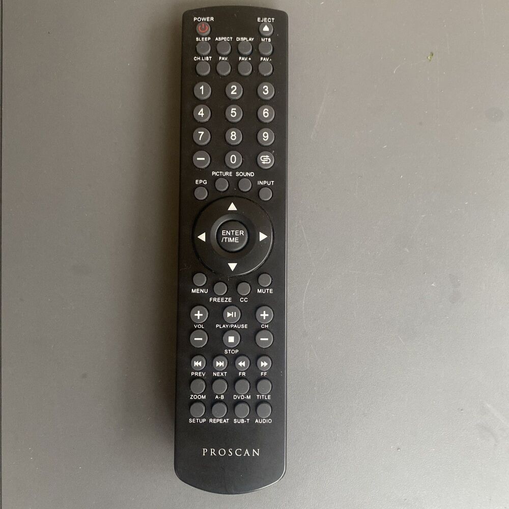 Genuine Proscan TV VCR Remote Control RE20QP05 Tested Working